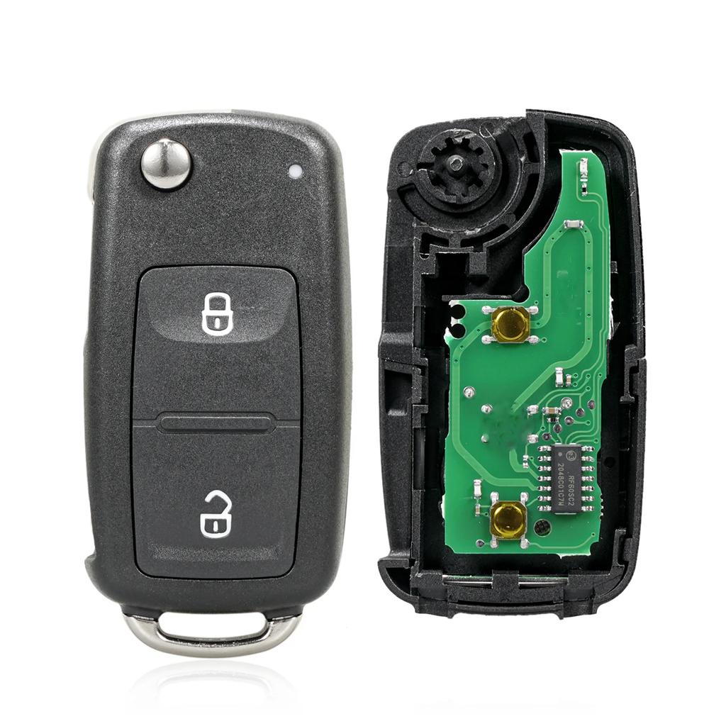 Remote Car Key 434MHz ID48 Chip 5K0837202AD For VW Golf Tiguan Polo Passat CC SEAT Skoda Mk6 Octavia Jetta Beetle