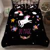 Bedclothes King Queen Size 3d Unicorn Bedding Set Luxury Princess Quilt Set Beding Pink Winter Bed Comforter Cute Cartoon Bed