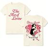 The Art of Loving Tour 2026 Olivia Dean Sudadera con Estampado Gráfico Harajuku Hip Hop Sudadera de Manga Larga Hombre Mujer Sudadera Holgada