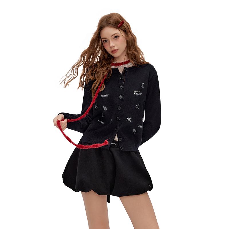 

UNIFREE Women s Retro Knit Cardigan One Size