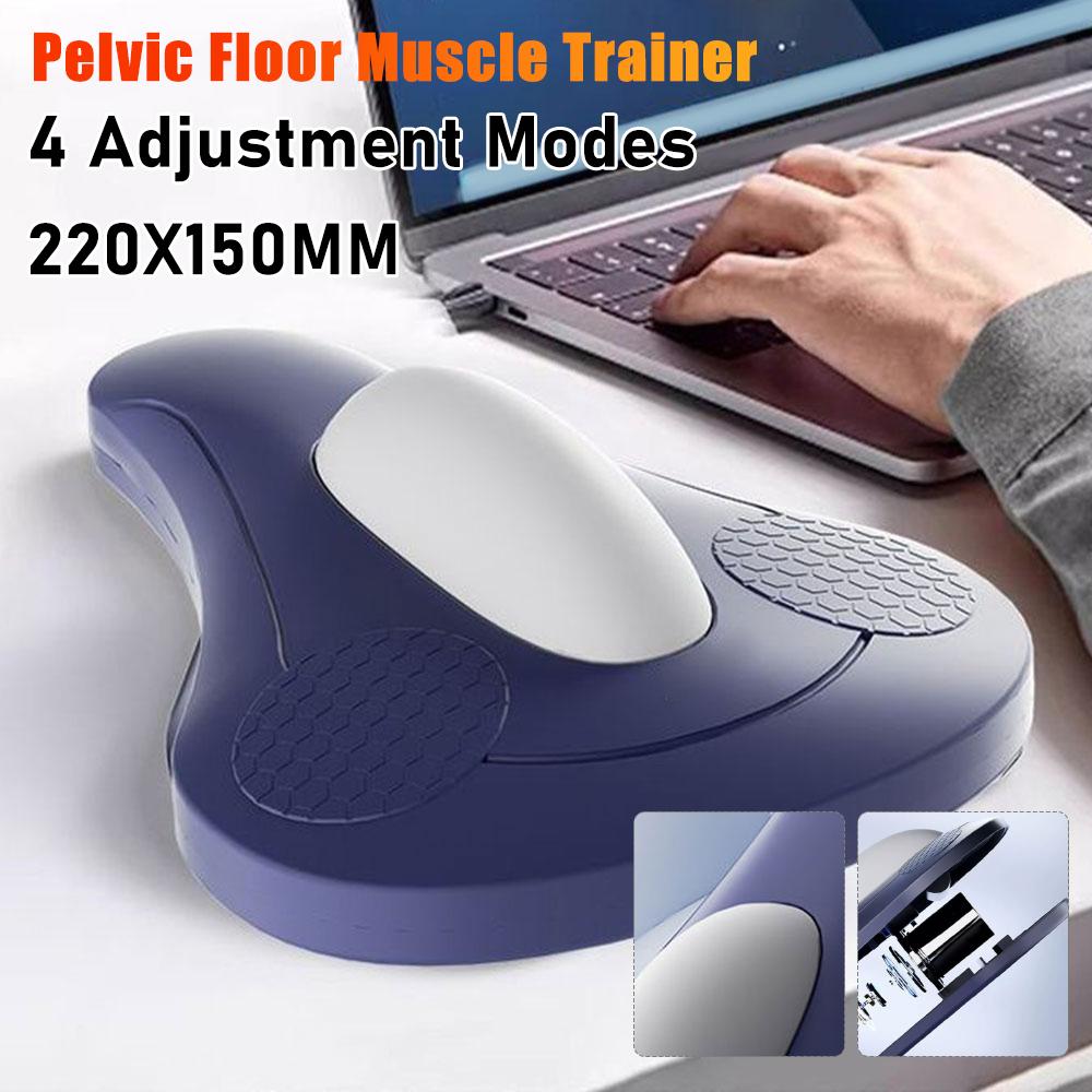 Pelvic Floor Muscle Trainer With 4 Modes Sit-On-Top Kegel Fitness Trainer Hip Strengthener Home Office Massage Repair Cushions