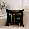 Luxus T-Tom F-Ford Kissenbezug Heimdeko Überwurf für Sofa Bett Auto Zimmerdeko Geschenkidee
