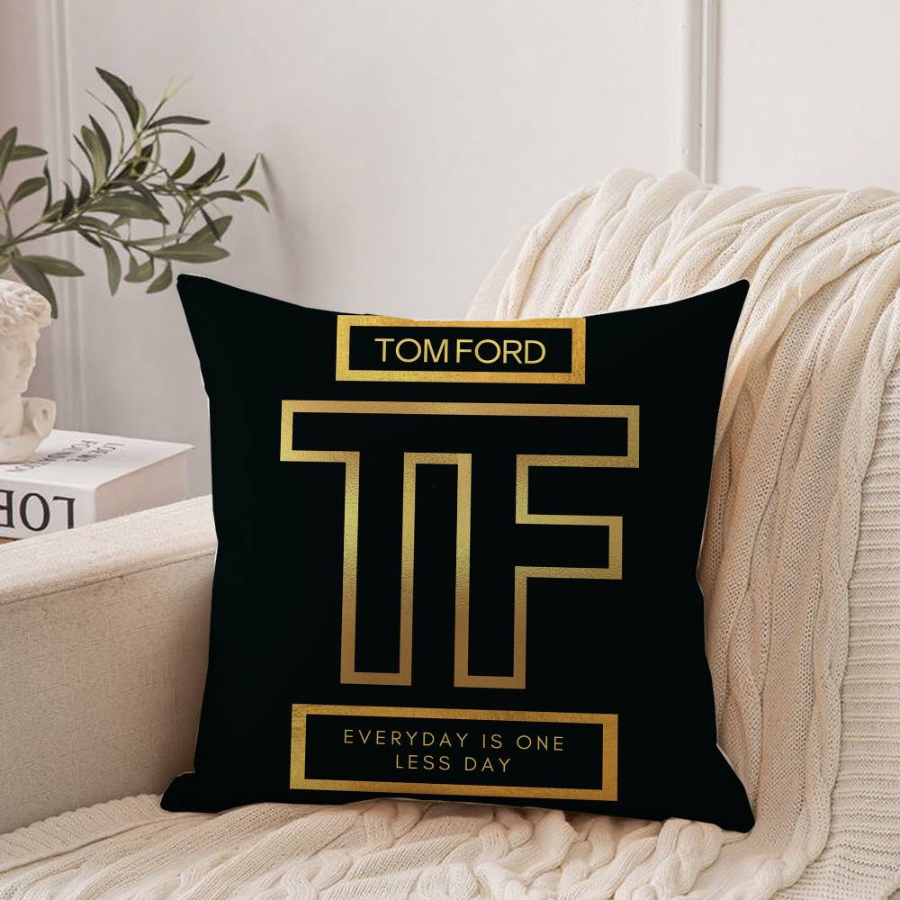 Luxus T-Tom F-Ford Kissenbezug Heimdeko Überwurf für Sofa Bett Auto Zimmerdeko Geschenkidee