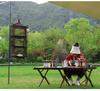 Multifunctional Outdoor Folding Drying Net with Stand – Insect-Proof for Camping, Clothes, Fruits, Vegetables, and Fish.