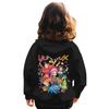Sweatshirts For Teen Girls Letter Print Graphic Hoodies Casual Long Sleeve Drawstring Pullover Cute Oversized Hoodie