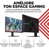 Écran Gaming HP OMEN 27qs - QHD 240Hz 1ms - AMD FreeSync Premium - HDR - Hauteur réglable