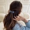 Elegant Rhinestone Bow Hair Clip - Crystal Luxury for Stylish Moms & Princesses