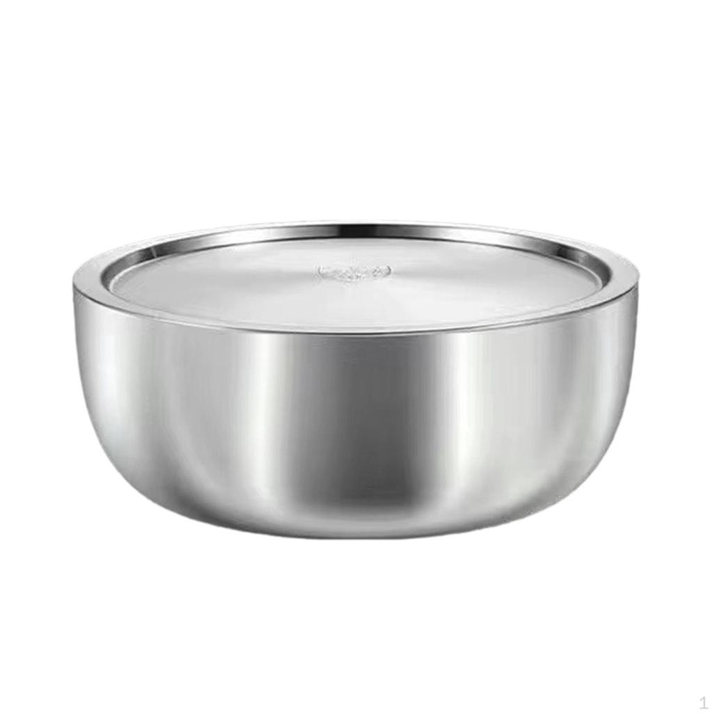 Premium Stainless Steel Mixing Bowl Set for Kitchen Prep And Cooking
