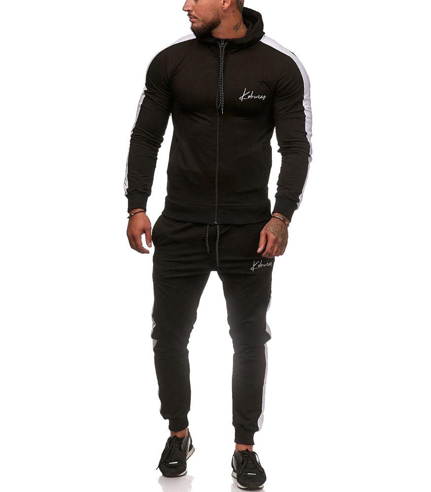 

Спортивный комплект Streetwear Tracksuit 3392 черный, белый