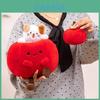 Creative Apple Three Color Cat Plush Toy For Kids Comfort And Gift