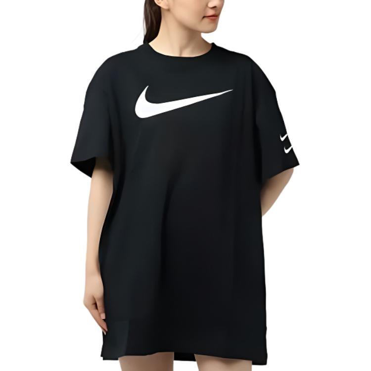 Nike Short Sleeved Dress Women's Black DD2092-010