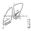 Universal Front Door Sealing Strip for BMW 5 Series (F10/F11) 2010-2016 Left/Right - Part 51727278503