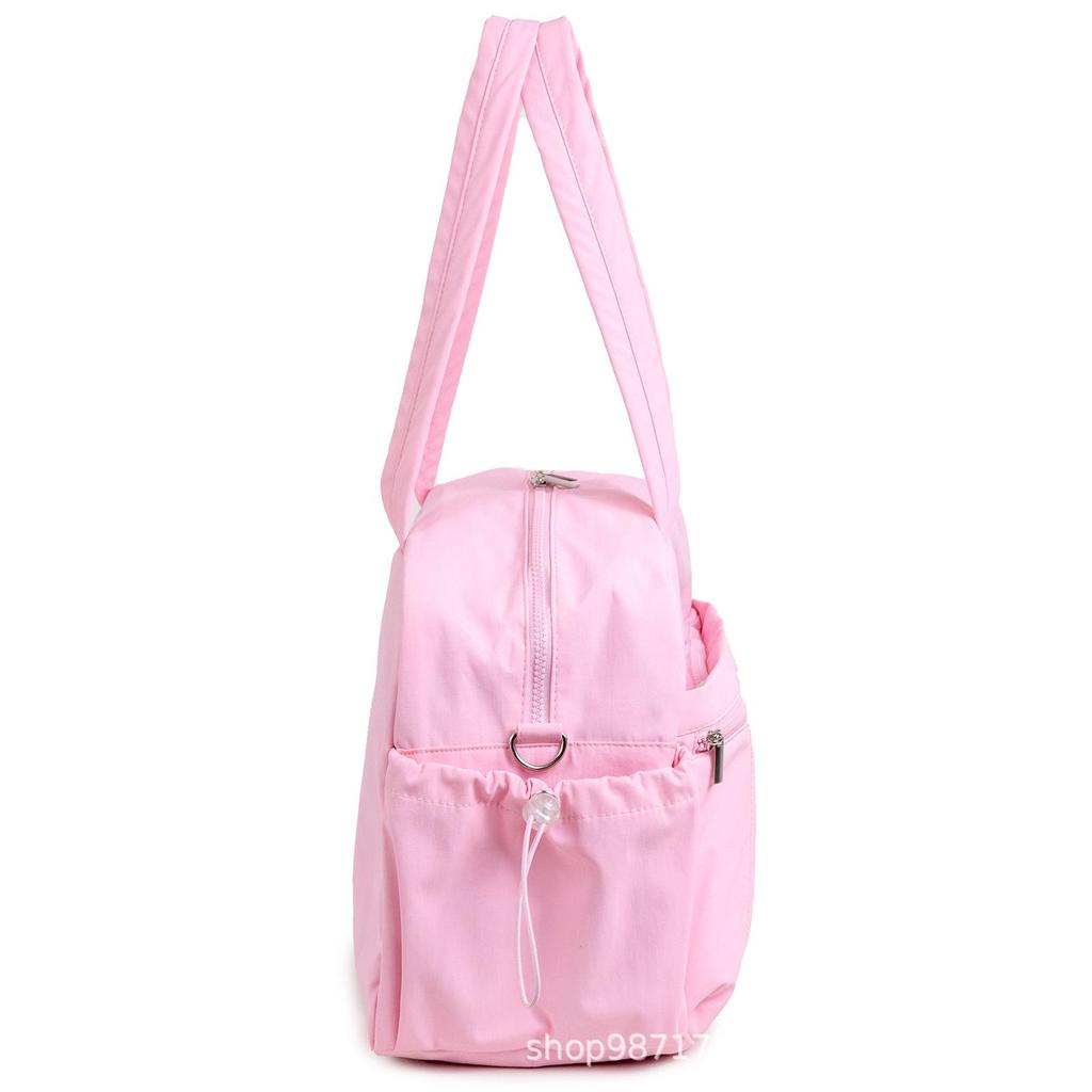Yamashita Yutsuki Large Nylon Tote: Portable Women's Gym and Luggage Bag