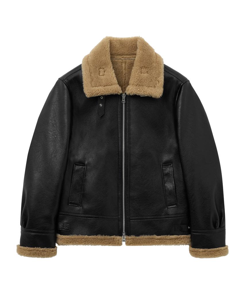 Sperone [Renewal] Premium Standard B3 Mustang Jacket Men (Black)