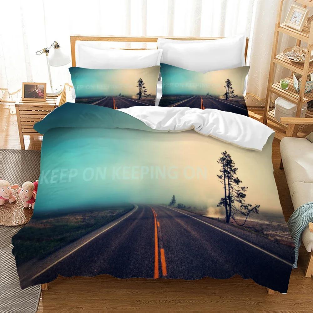 Bettbezug mit Believe In Yourself/You Are Special/Time/Love/Keep On Buchstabenmuster Bettwäscheset Bettdeckenbezug Bettset Geschenke