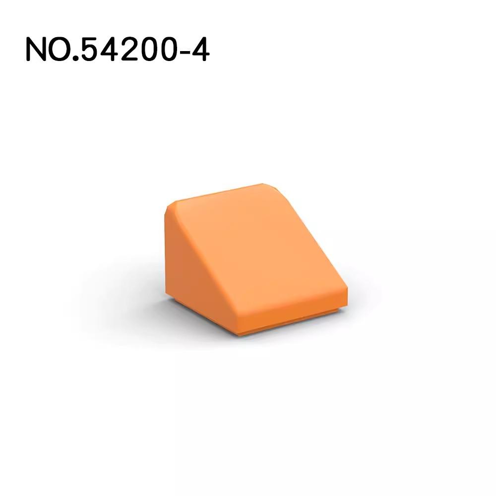 50Pcs MOC 54200 Slope 30° 1 x 1 x 2/3 Brick Changeover Catch ideal for High-tech Construction Bricks Parts Tech Parts Toy DO IT YOURSELF Learning