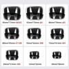 Car Hood Front Bonnet Grill Rear Trunk Emblem Logo Badge Sticker Decal For Honda Civic Accord CRV Hrv Jazz Auto Accessories