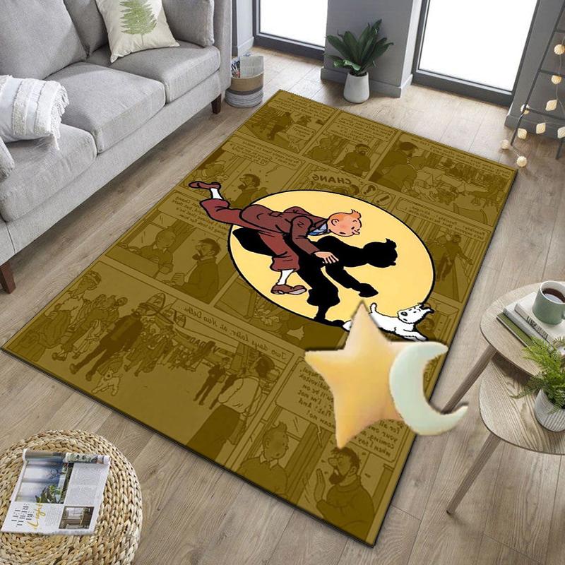 Adventure In The City Office Rug Chair Mat, Game Carpet, Suitable for Front Door, Bedroom, Living Room, Desk, Holiday Gift