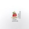 Christmas Snowman and Tree DIY Enamel Pendant Accessories