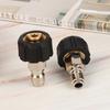 Pressure Washer Adapter Set Couplers Swivel M22-14Mm/15Mm To 1/4 Quick Hitch For High Pressure Wash Gun & Hose