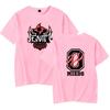 Penta El Zero Miedo Cero Miedo Merch T-Shirts Cosplay Women Men Fashion Crewneck Short Sleeve Oversized Unisex Harajuku high quality