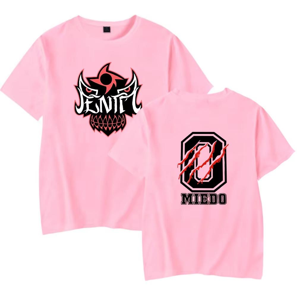 Penta El Zero Miedo Cero Miedo Merch T-Shirts Cosplay Women Men Fashion Crewneck Short Sleeve Oversized Unisex Harajuku high quality