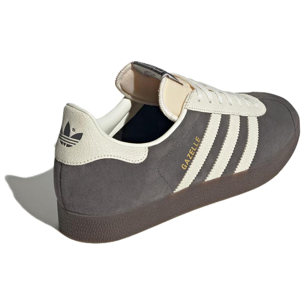 adidas Gazelle Grey Off White Gum Unisex Sneakers Grey-Five Gum-5 JH6378