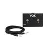 VOX VFS2A Dual Foot Switch with LED Black Includes Cable