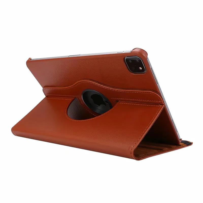 Tablet Case 360 Rotation Tablet Cover For IPad Air 2024 11 Inch 13 Inch Case M2 PU Leather Stand Funda For IPad Pro 11 13 Inch 2024 Cover M4