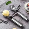 Ball Digger Stainless Steel Spoon Ice Cream Watermelon Hot Milk Treasure Digger Round Artifact Household Kitchen Tool