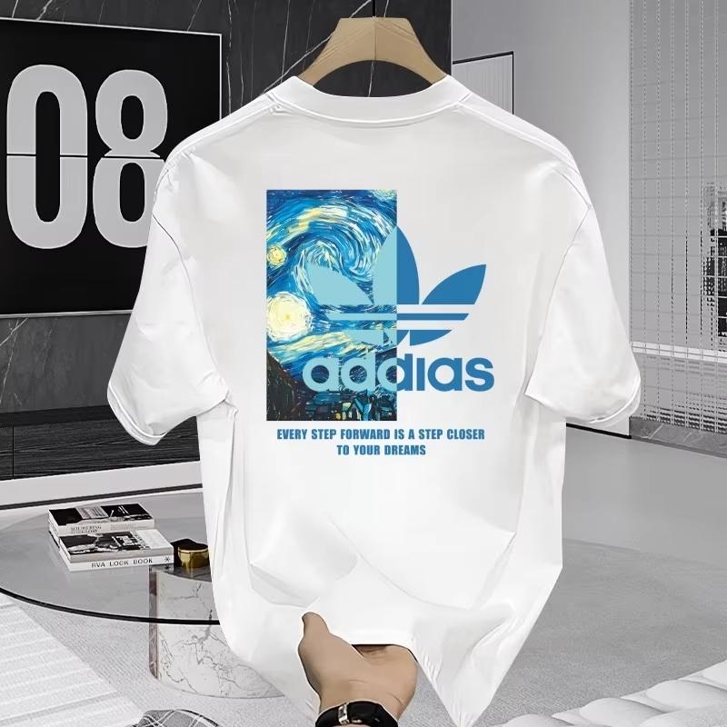 

Handsome T-shirt men s short sleeved pure cotton 2025 new summer street fashion brand printed American top half sleeved base shi 4XL