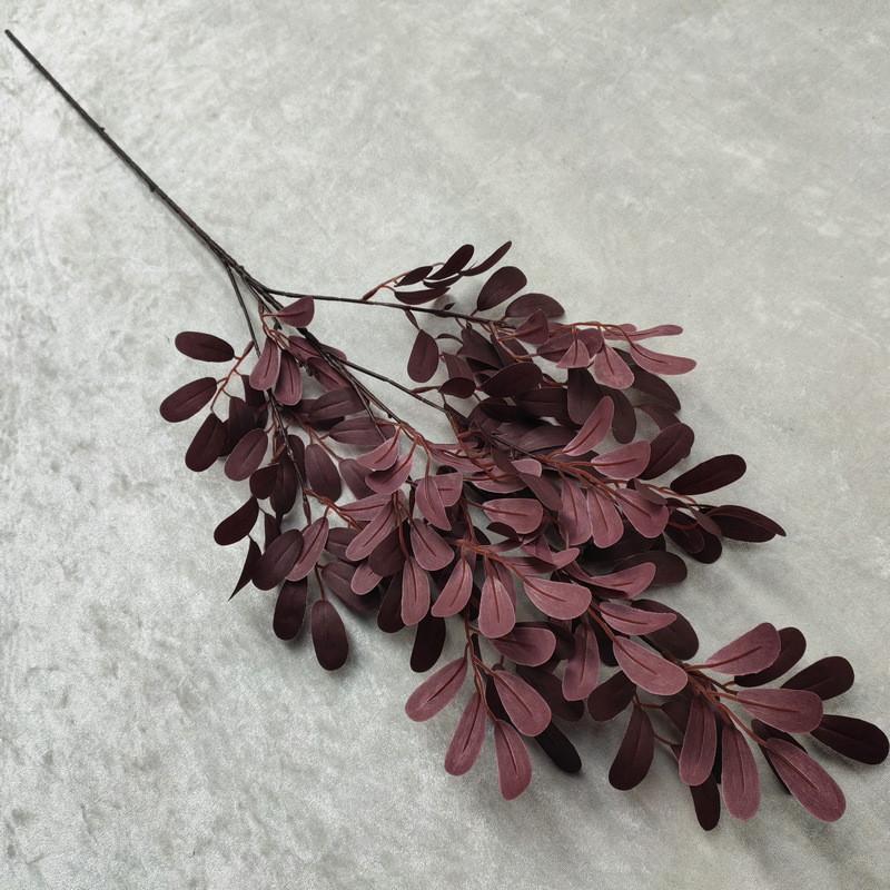 Peanut Artificial Leaf Silk Floral Bouquet Long Stem Wedding Decor Home Display