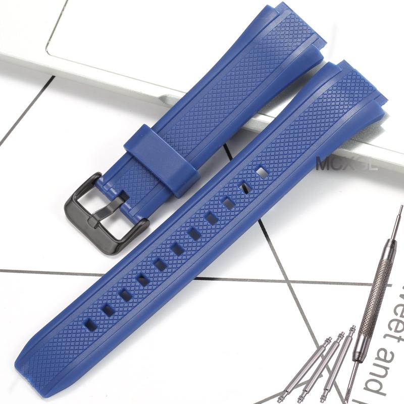 Resin Band For Casio EF-552 Men's Watch Band EF-552-1AV EF-552PB-1A2V EF-552PB-1A4V Waterproof Sports Wristband