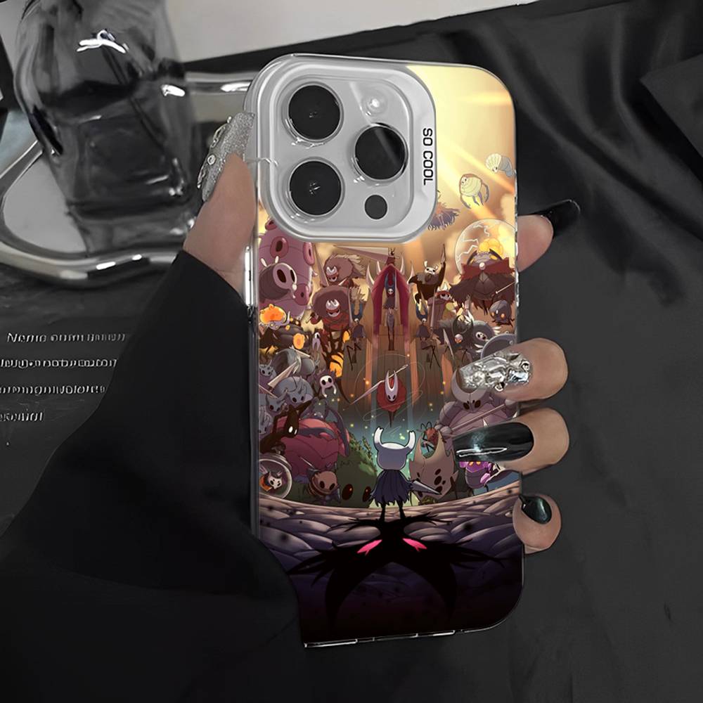 Hollow Knight Phone Case For iPhone 17 16 15 14 13 12 11 Pro Max Plus Pro Colorful Shell iPhone 12