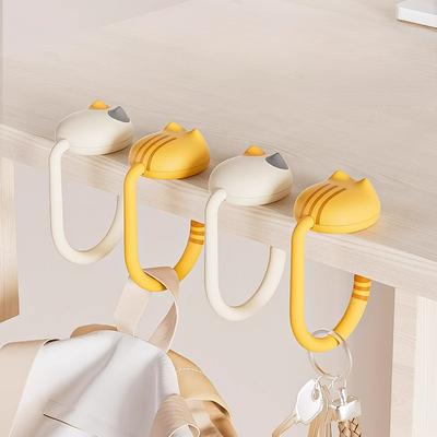 Backpack Hook, Student Desk Hook, Dormitory Hook, Desk Side Specific Hook, No Drilling Required, Made of Plastic Material