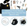 [UMU] 17-Piece Wooden Police Set for Kids, Includes Police Officer, Handcuffs, Police Gear, Toy Pistol, and Toy Walkie-Talkie for Role Play, Perfect