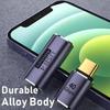 USB4.0 40Gbps Adapter USB C Male To Female 90 Degree 100W Fast Charging Data Converter for Laptop Tablet Phone Accessories 3