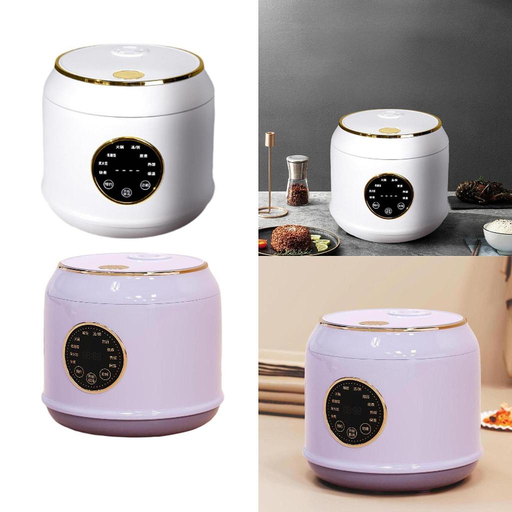Digital Rice Cooker Small Electric Rice Pot Multipurpose Nonstick Inner Pot 2L