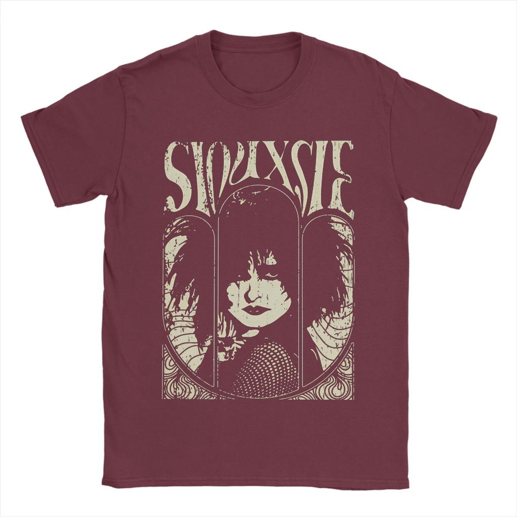 Siouxsie and the Banshees  T-Shirt Summer Cotton T Shirts For Adult Trending Custom Logo Tee Shirt Short Sleeve Y2K Fun Clothes