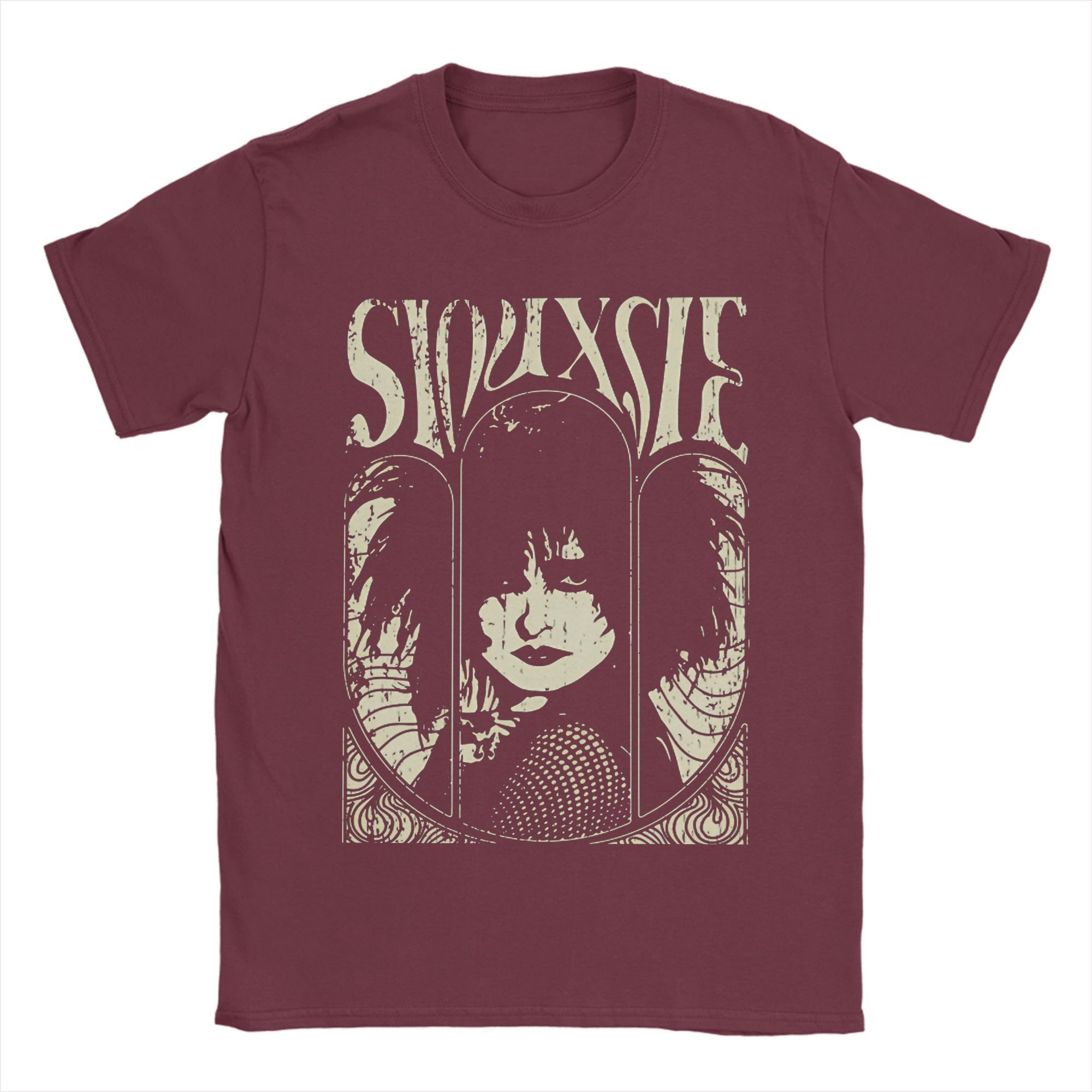 

Siouxsie and the Banshees Футболка Літня Бавовняна Футболка Для Дорослих Трендова З Кастомним Логотипом Футболка З Коротким Рукавом Y2K Веселий Одяг S