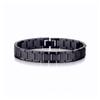 Adjustable Magnetic Titanium Steel Bracelet With Crocodile Motif 18K Gold Plated Unisex Fashion Jewelry