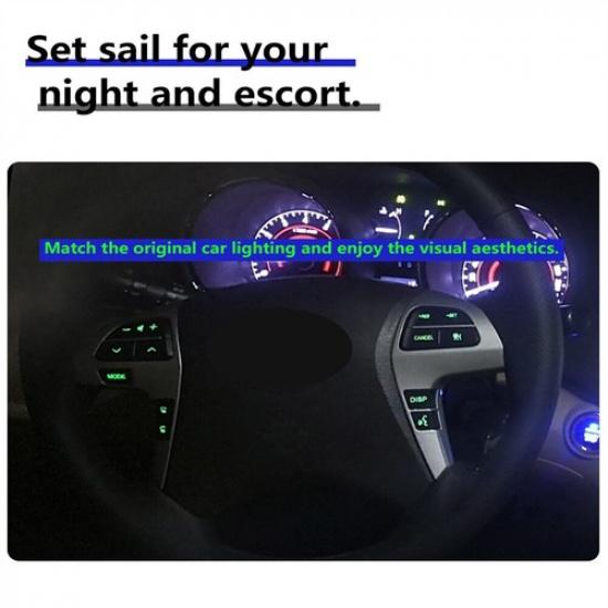Car Highlander Audio Volume Speed Cruise Control Buttons Switch For Toyota Camry
