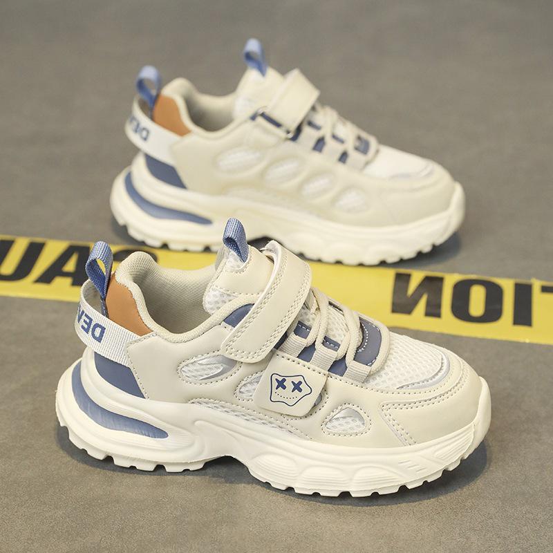 Children's Chunky Sneakers - Summer Breathable Mesh, Non-Slip Sports Shoes for Boys and Girls