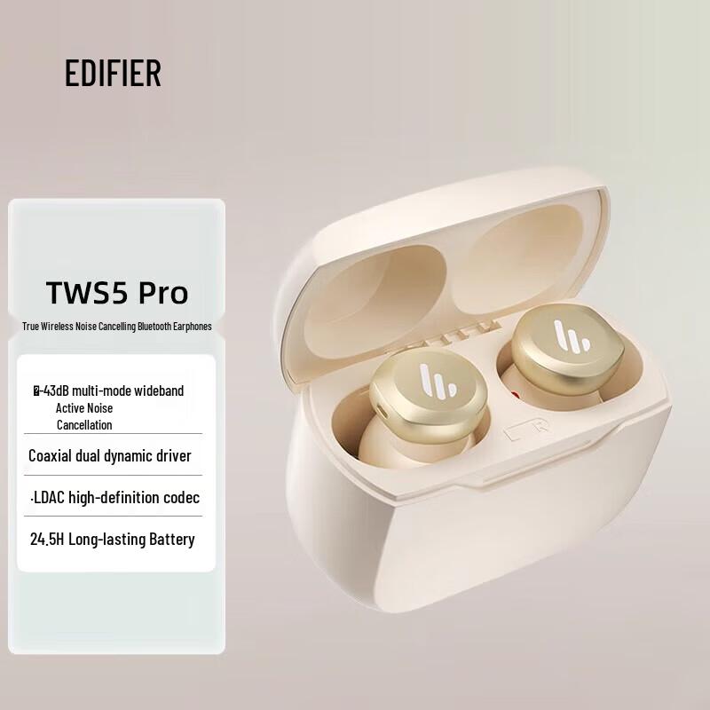 

Edifier TWS5 Pro True Wireless ANC Earbuds