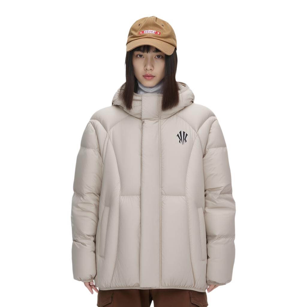 Anta Basketball-Serie Kyrie Irving Kapuzen-Lockere Warme Daunenjacke Unisex Oberbekleidung 172611905S-1