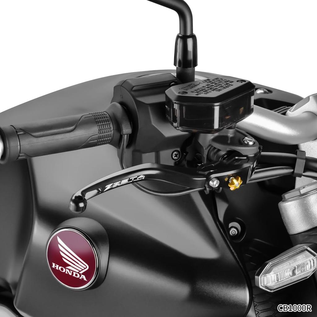 ZETA RACING Pilot Lever Set for and Aluminum Adjustable Lever Position 20 Automatic Lever Return Dirtfreak F5611 CBR1000RR-R, CBR1000RR, CBR600RR,