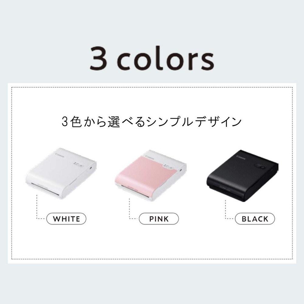 Canon SELPHY Square QX10 Compact Photo Printer White High Durability Sticker Paper Smartphone