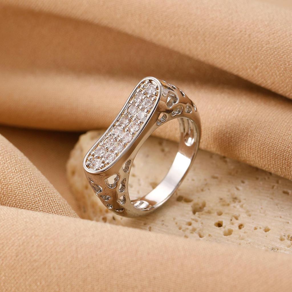 High-End Cross-Border Fashion Bow Ring for Women - European & American Style Open Index Finger Accessory
