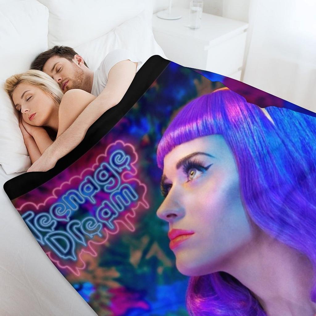 Katy Perry teenage dream 2 Throw Blanket Large For Baby christmas gifts Bed linens Blankets