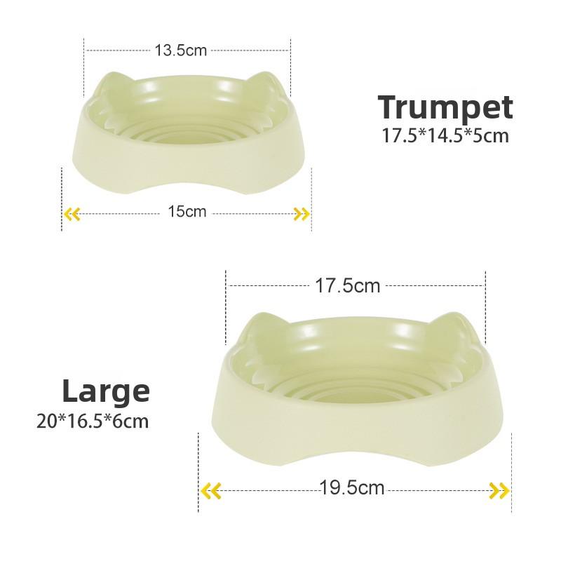 Fournitures pour chats - Gamelles pour animaux de compagnie, Gamelles Oreilles de Chat en Nouveau Matériau, Gamelles d'Alimentation et d'Eau pour Chat, Bassin pour Nourriture d'Animaux de Compagnie, Gamelle pour Chat